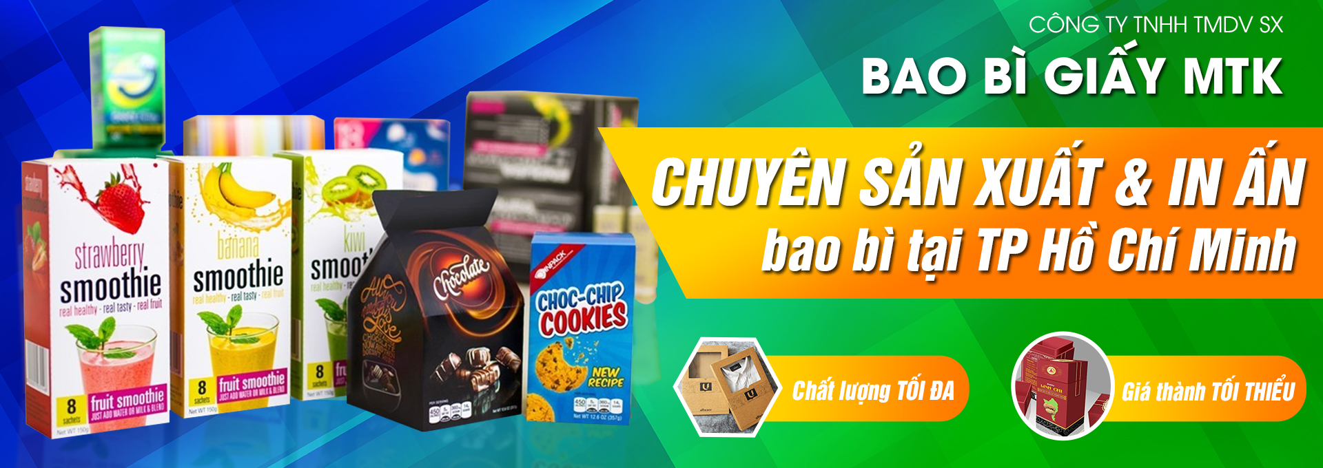 CÔNG TY TNHH TMDV SX BAO BÌ GIẤY MTK